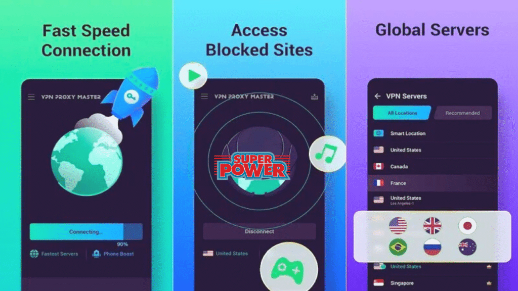 Snap Master VPN Mod APK