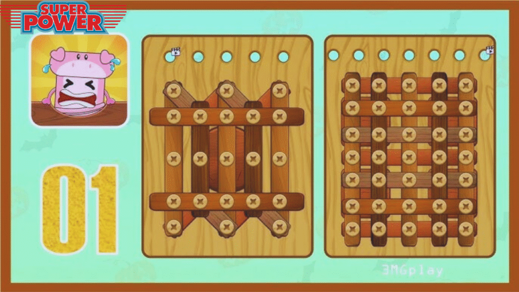 Wood Nuts & Bolts Puzzle Mod APK